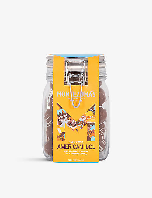 MONTEZUMAS: American Idol milk chocolate and salted caramel truffles 600g