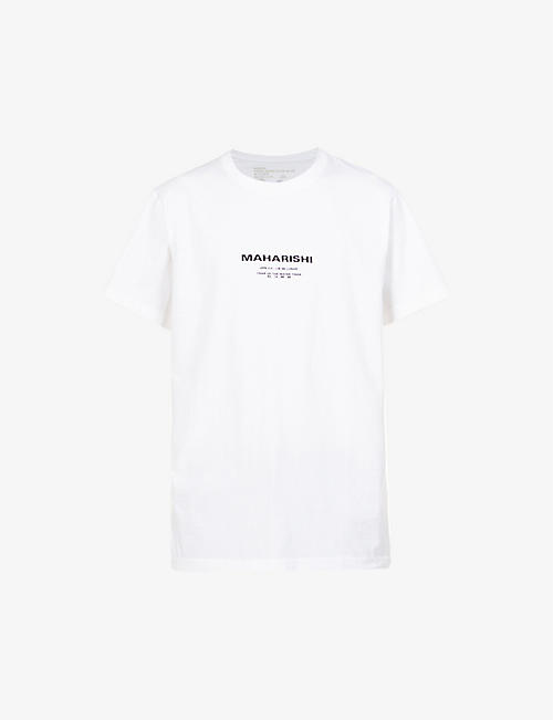 MAHARISHI: Year Of The Tiger brand-print organic-cotton-jersey T-shirt