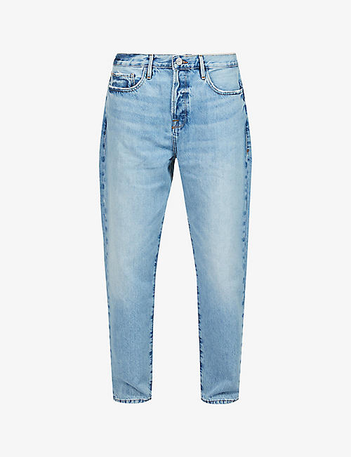 FRAME: Le Original straight-leg high-rise jeans