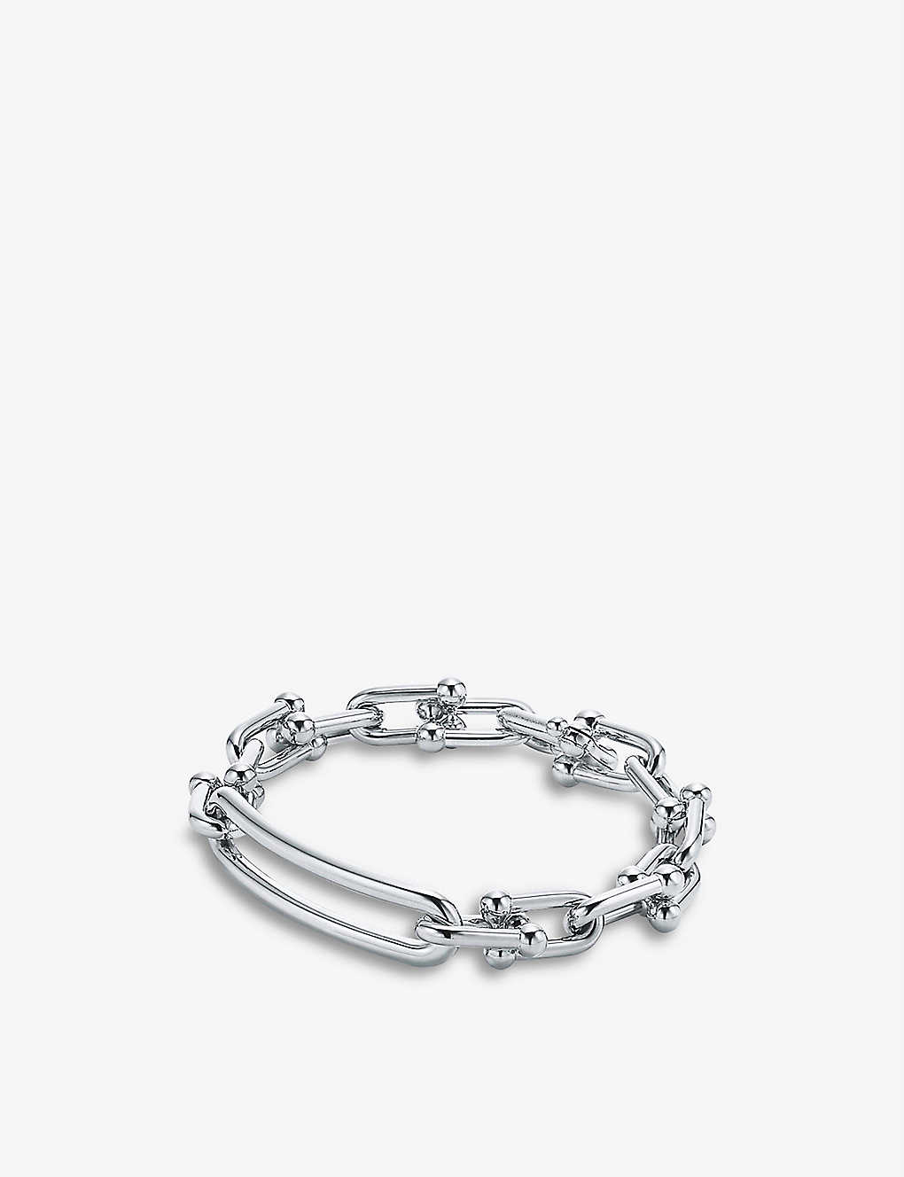 Tiffany & Co Womens Silver Tiffany Hardwear Sterling-silver Bracelet