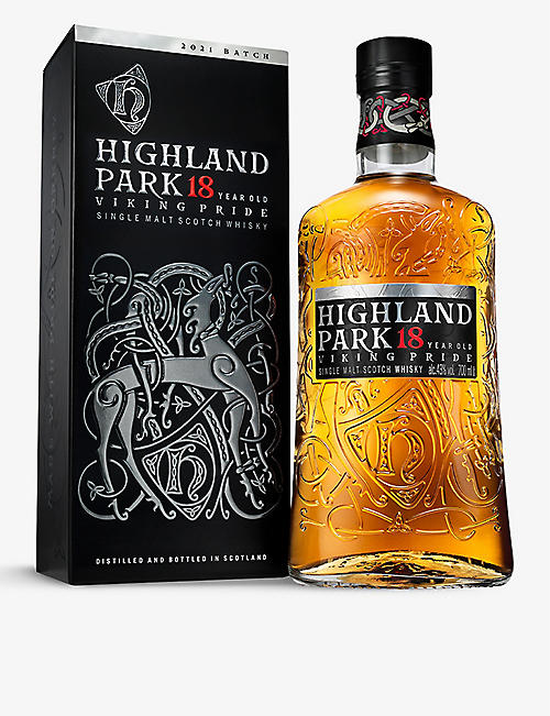 HIGHLAND PARK: Viking Heart 18-year-old single-malt Scotch whisky 700ml