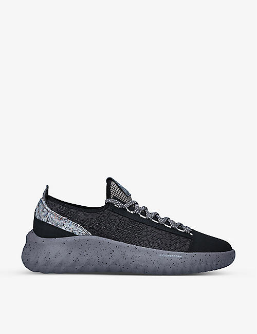 COLE HAAN: Zerogrand Earthlit woven tennis trainers