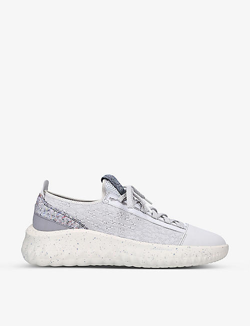 COLE HAAN: Zerogrand earthlit woven tennis trainers
