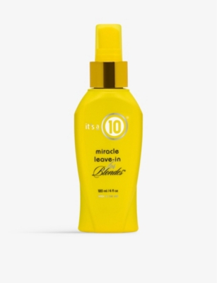 IT'S A 10 HAIRCARE: Miracle Leave-In For Blondes hair treatment 120ml