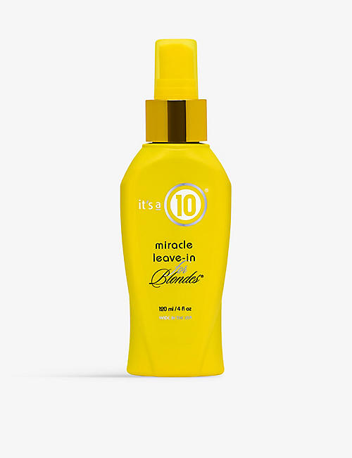 IT'S A 10 HAIRCARE：Miracle Leave-In For Blondes 头发护理霜 120 毫升