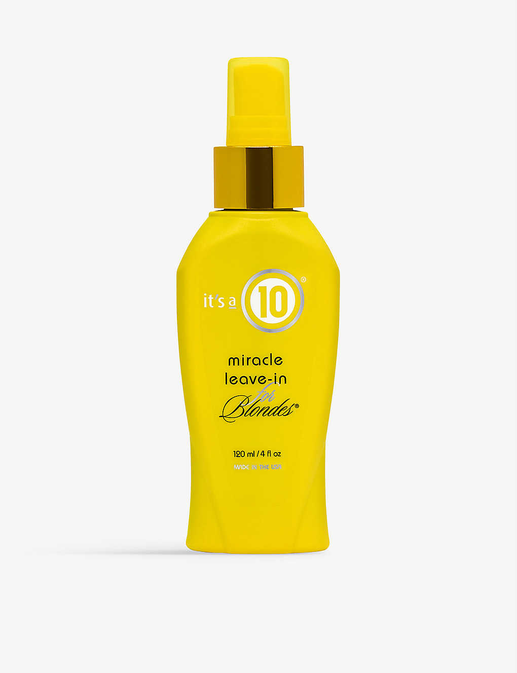 It's A 10 Haircare Miracle Leave-in For Blondes Hair Treatment 120ml