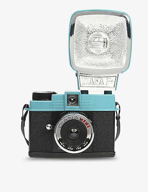 LOMOGRAPHY: Diana Mini 35mm analogue camera with flash