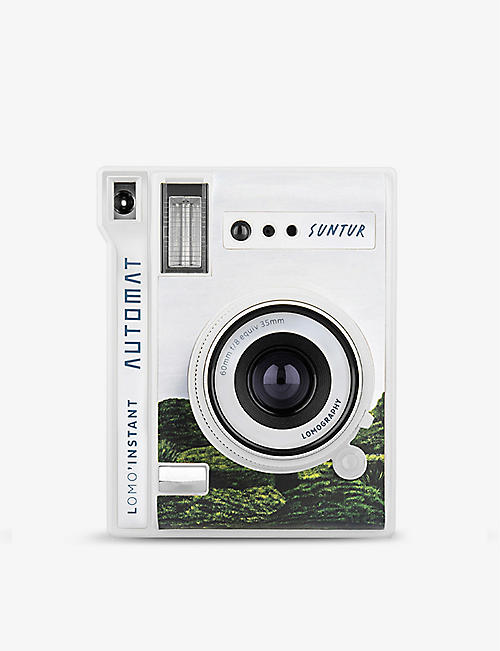 LOMOGRAPHY: Lomo'Instant Automat Suntur instant camera with lens attachments