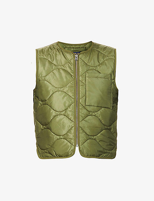 POLO RALPH LAUREN: Quilted round-neck shell gilet
