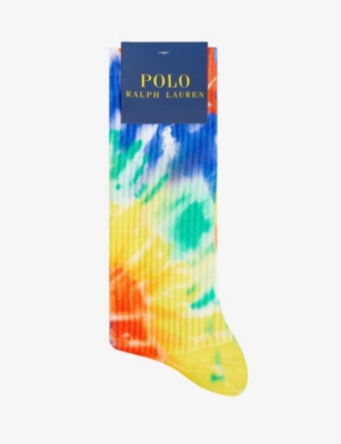 Ralph lauren tie dye socks best sale