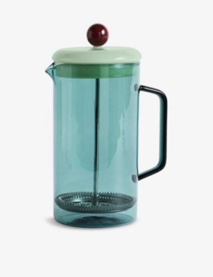 Hay Tinted Borosilicate-glass French Press 1l