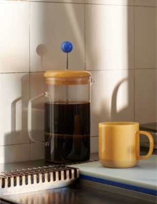 Shop Hay Lidded Borosilicate-glass French Press 1l