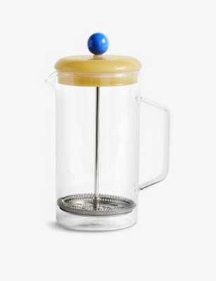 Shop Hay Lidded Borosilicate-glass French Press 1l