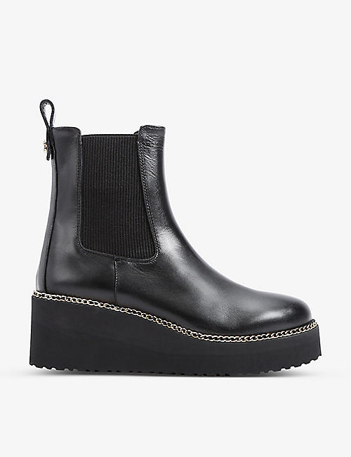CARVELA COMFORT: Platform leather ankle boots