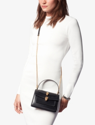 BVLGARI: Bvlgari x Alexander Wang Serpenti Forever leather cross-body bag