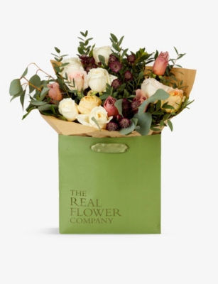 THE REAL FLOWER COMPANY: Mother’s Day Beauty medium floral and foliage bouquet