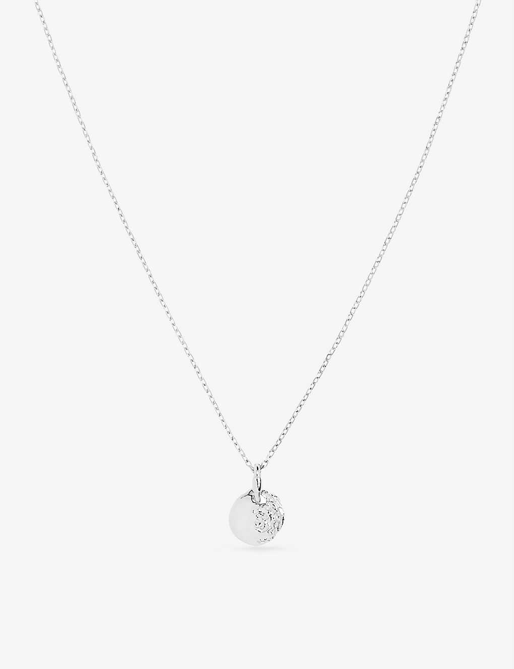 Maria Black Aspen 22ct Rhodium-plated Sterling-silver Pendant Necklace