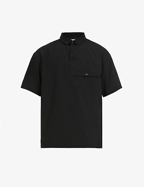 SNOW PEAK: Quick Dry recycled-polyester polo shirt