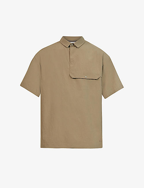 SNOW PEAK: Quick Dry recycled-polyester polo shirt