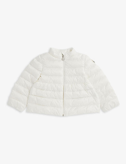 MONCLER: Joelle quilted shell jacket 12-36 months