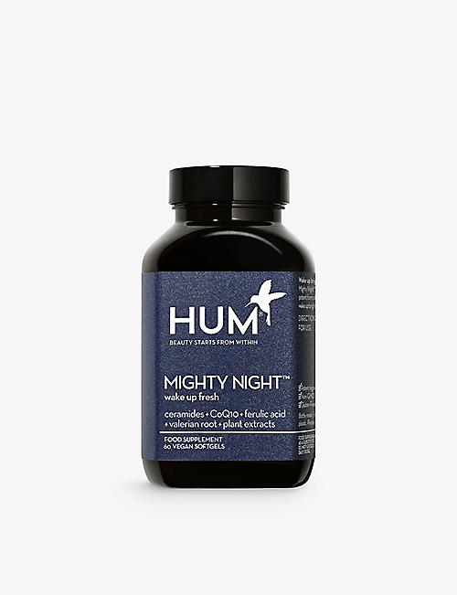 HUM NUTRITION: Mighty Night supplements 60 soft gels