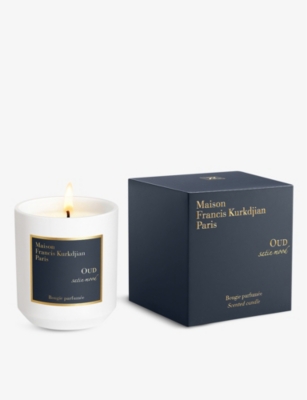Shop Maison Francis Kurkdjian Oud Satin Mood Limited-edition Scented Candle