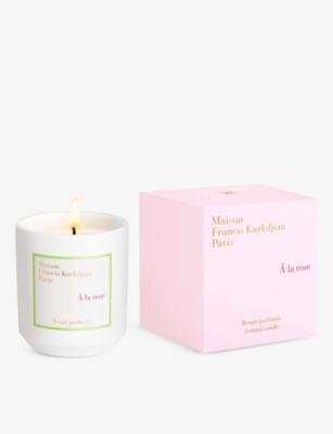 MAISON FRANCIS KURKDJIAN: À La Rose Scented Candle 280g