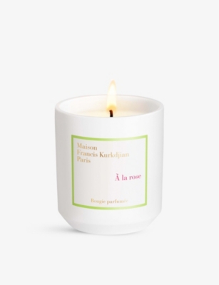MAISON FRANCIS KURKDJIAN: À La Rose Scented Candle 280g