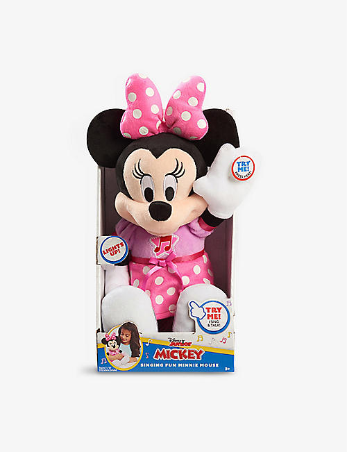 DISNEY: Minnie Mouse Funhouse musical soft toy 30cm