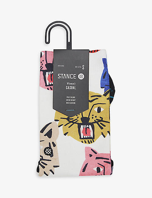 STANCE: Katya Crew stretch-knit socks