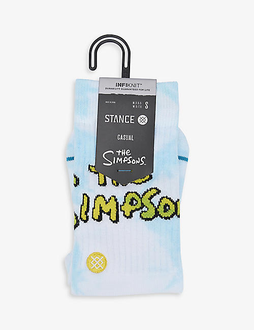 STANCE: Stance x The Simpsons stretch-knit socks