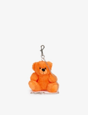 VAQUERA Teddy Bear Virgin Wool Blend Key Chain in Brown