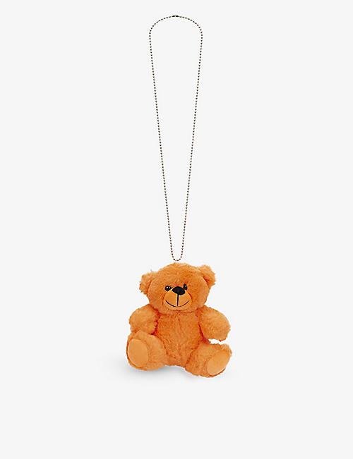 VAQUERA: Teddy Bear stainless-steel pendant necklace