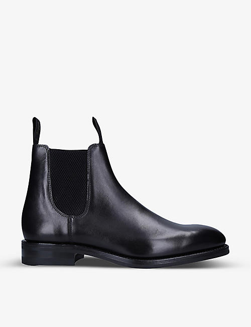 LOAKE: Chatsworth leather Chelsea boots