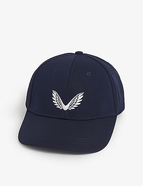 CASTORE: Logo-embroidered woven cap