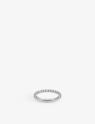 CARTIER: Étincelle de Cartier 18ct white-gold and 0.94 diamond ring