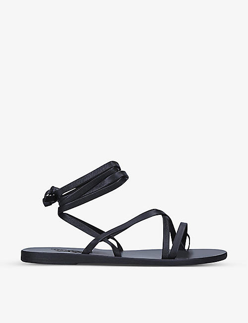 ANCIENT GREEK SANDALS: Morfi strappy leather sandals