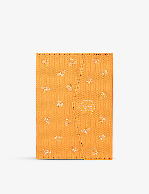 PAPERCHASE: Bee-print magnetic mid-year 2022-2023 diary 21cm x 15cm