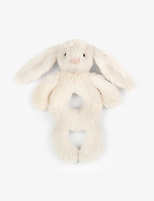 JELLYCAT: Bashful Bunny grabber soft toy 18cm
