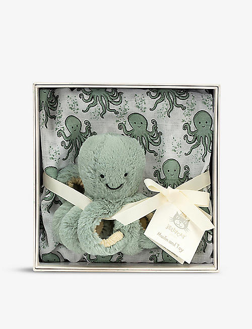 JELLYCAT: Octopus gift set