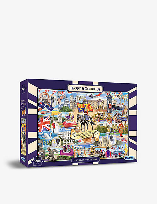 PUZZLES: Gibsons Happy and Glorious 1000-piece jigsaw puzzle