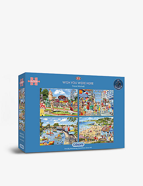 PUZZLES: Gibsons Wish You Were Here jigsaw puzzle