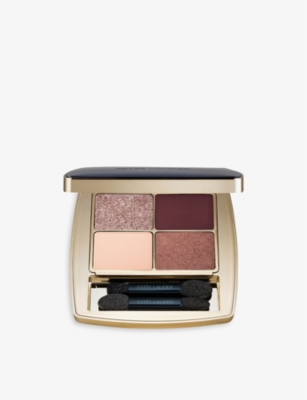 Shop Estée Lauder Pure Color Envy Luxe Eyeshadow Quad 6g In Aubergine Dream