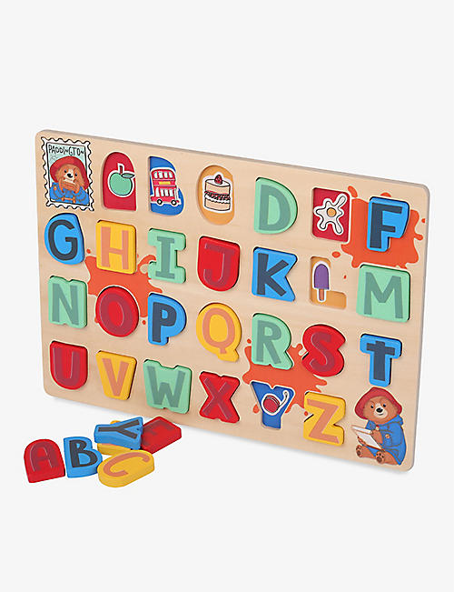 PADDINGTON BEAR: Alphabet wooden puzzle