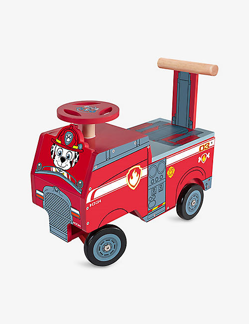 PAW PATROL: Marshall wooden ride-on truck