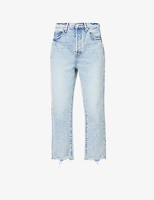PISTOLA: Cassie straight-leg high-rise jeans