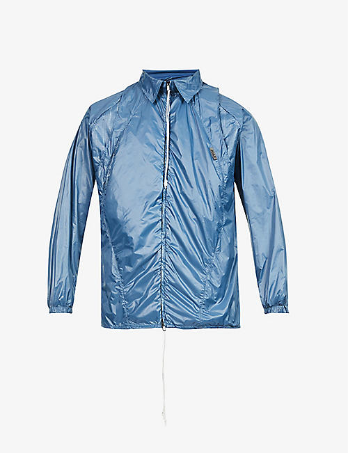 SAUL NASH: Winchmore brand-embroidered regular-fit shell jacket
