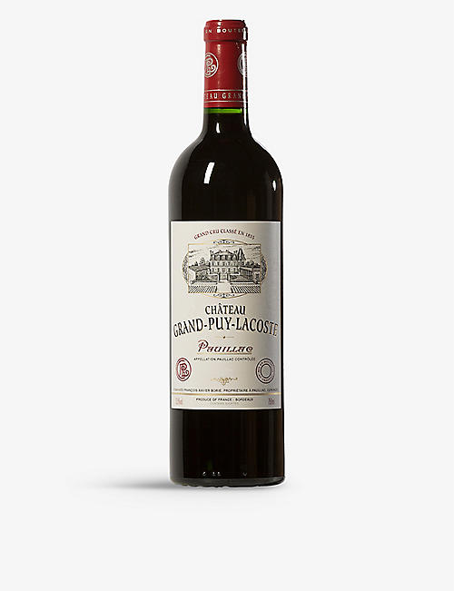 FRANCE: Château Grand-Puy-Lacoste Bordeaux 2012 red wine 750ml