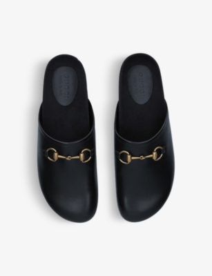 GUCCI River horsebit-embellished leather loafers