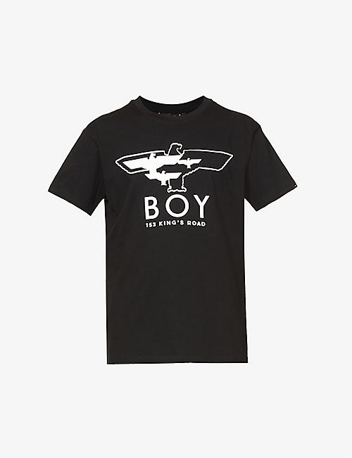 BOY LONDON: Eagle brand-print cotton-jersey T-shirt